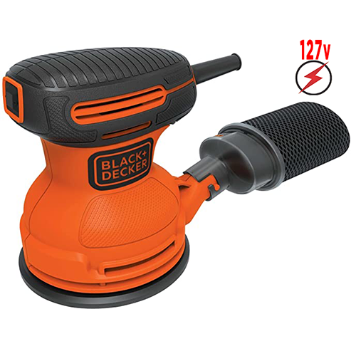 Lixadeira Rotorbital 5 200w 127v Bdero100-b2 – Black+Decker