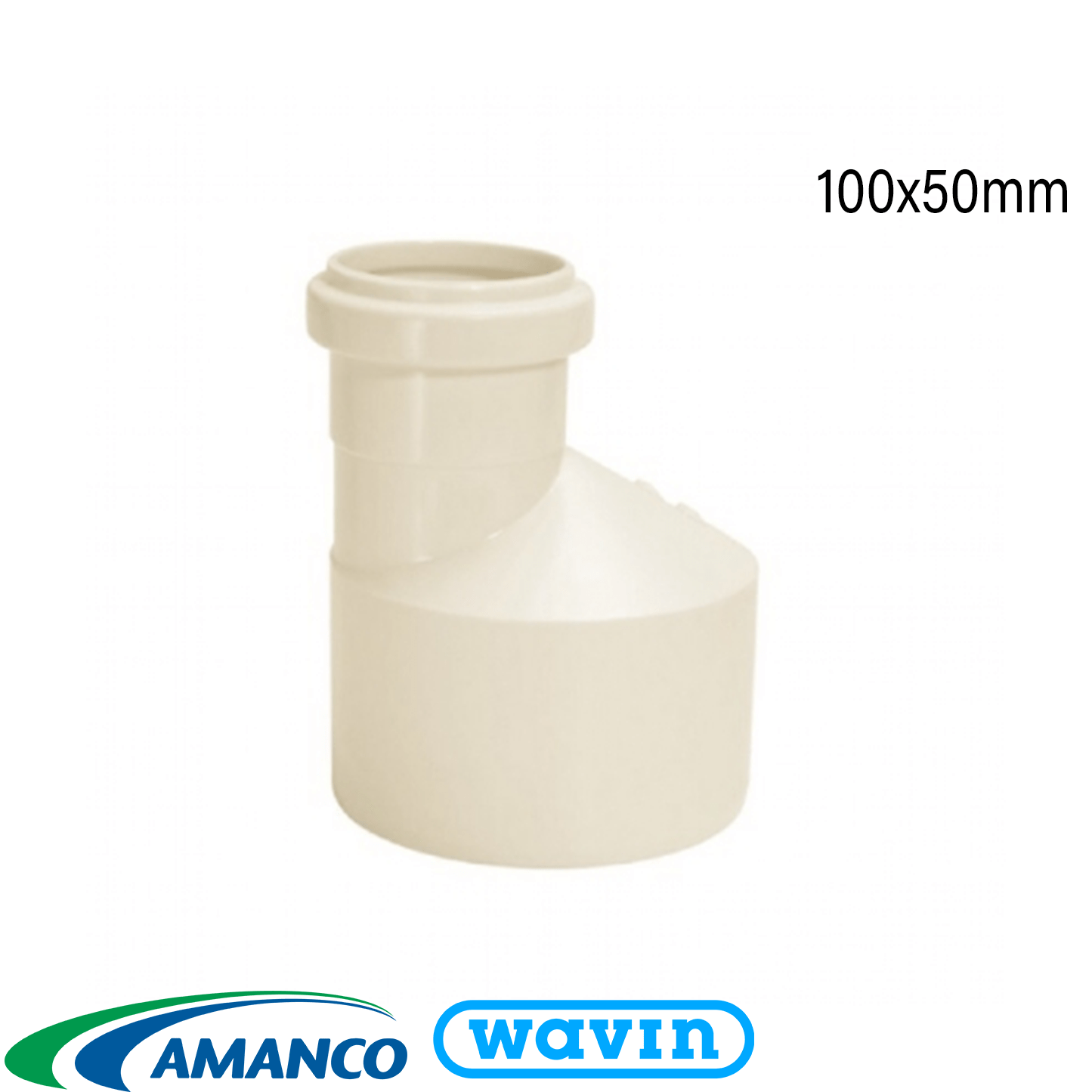 Bucha De Redução Para Esgoto 100x50mm – AMANCO