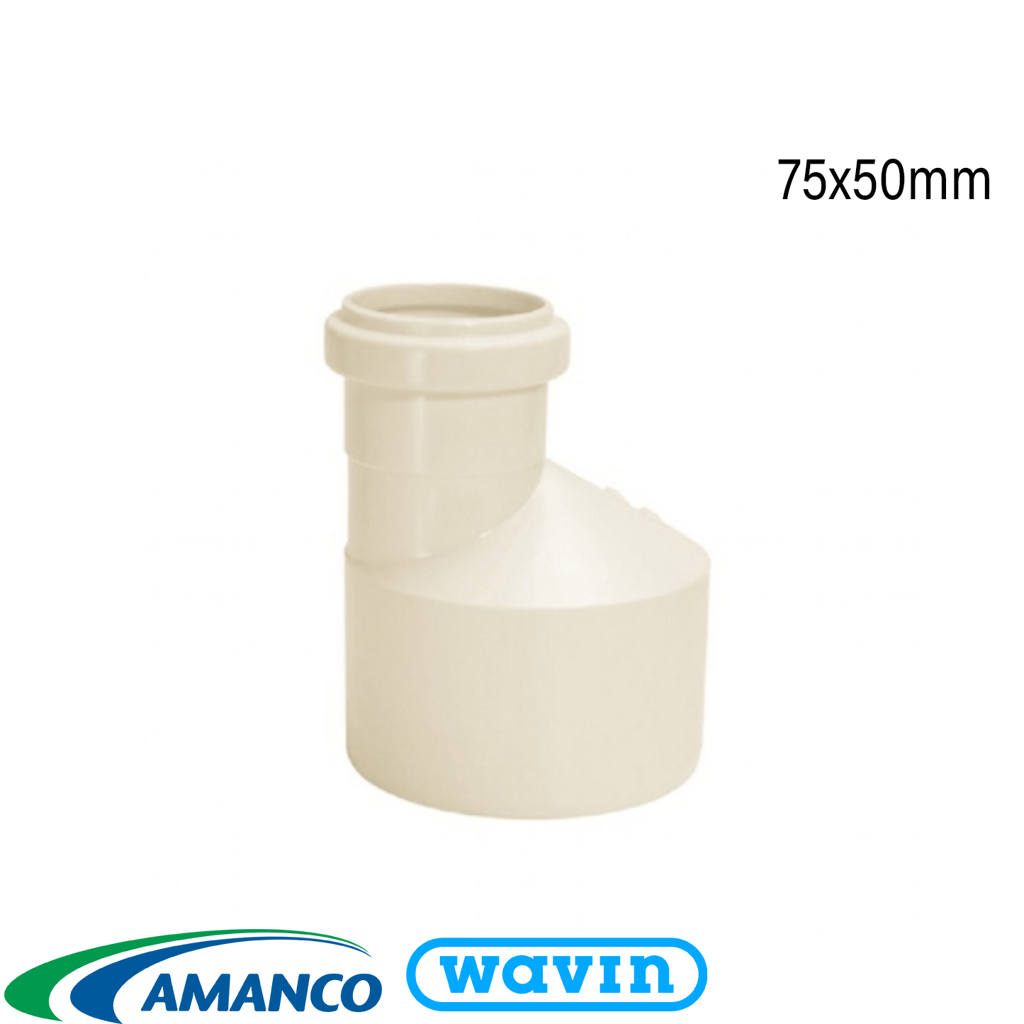 Bucha De Redução Para Esgoto 75x50mm – AMANCO