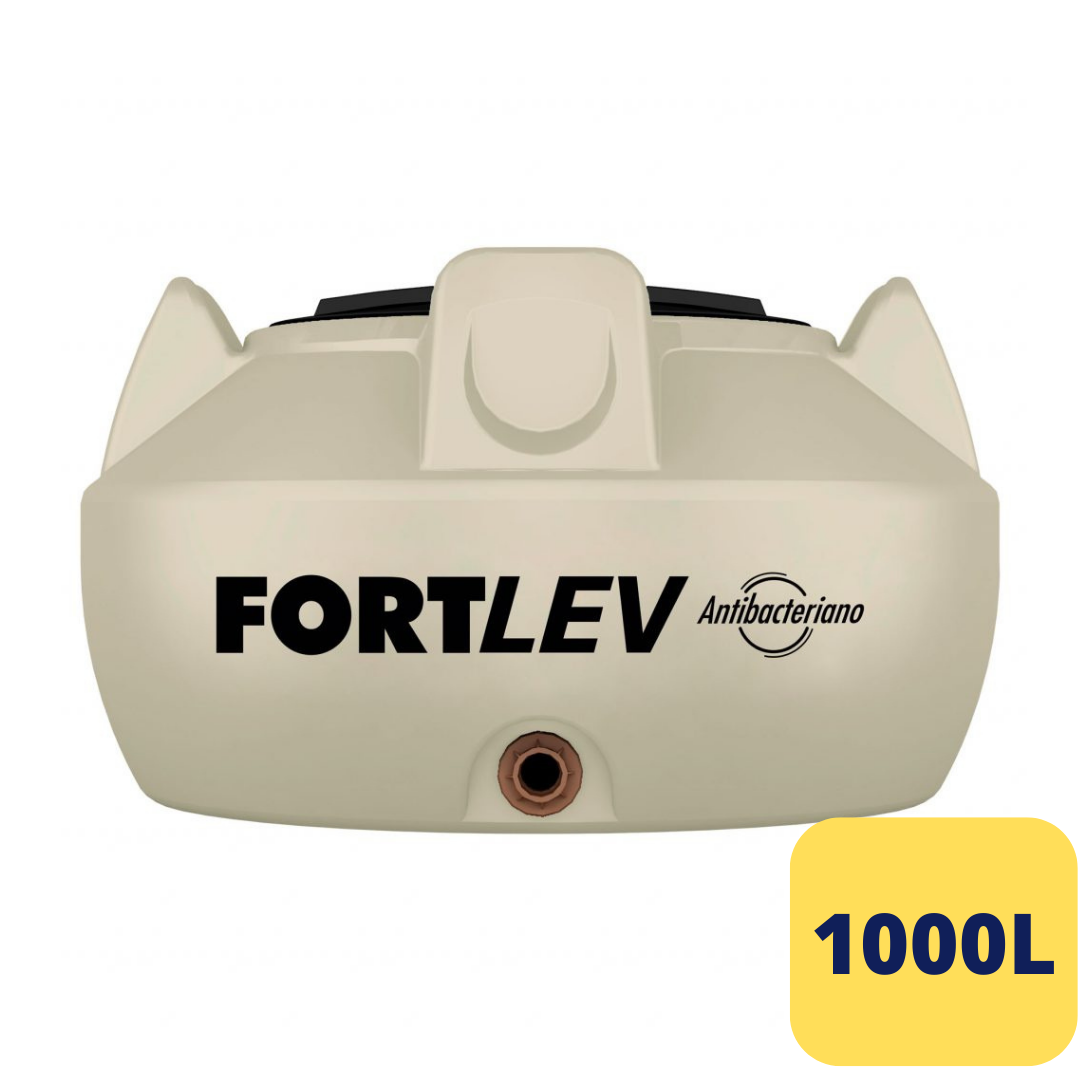 Tanque de Polietileno Antibacteriano 1.000L – FORTLEV