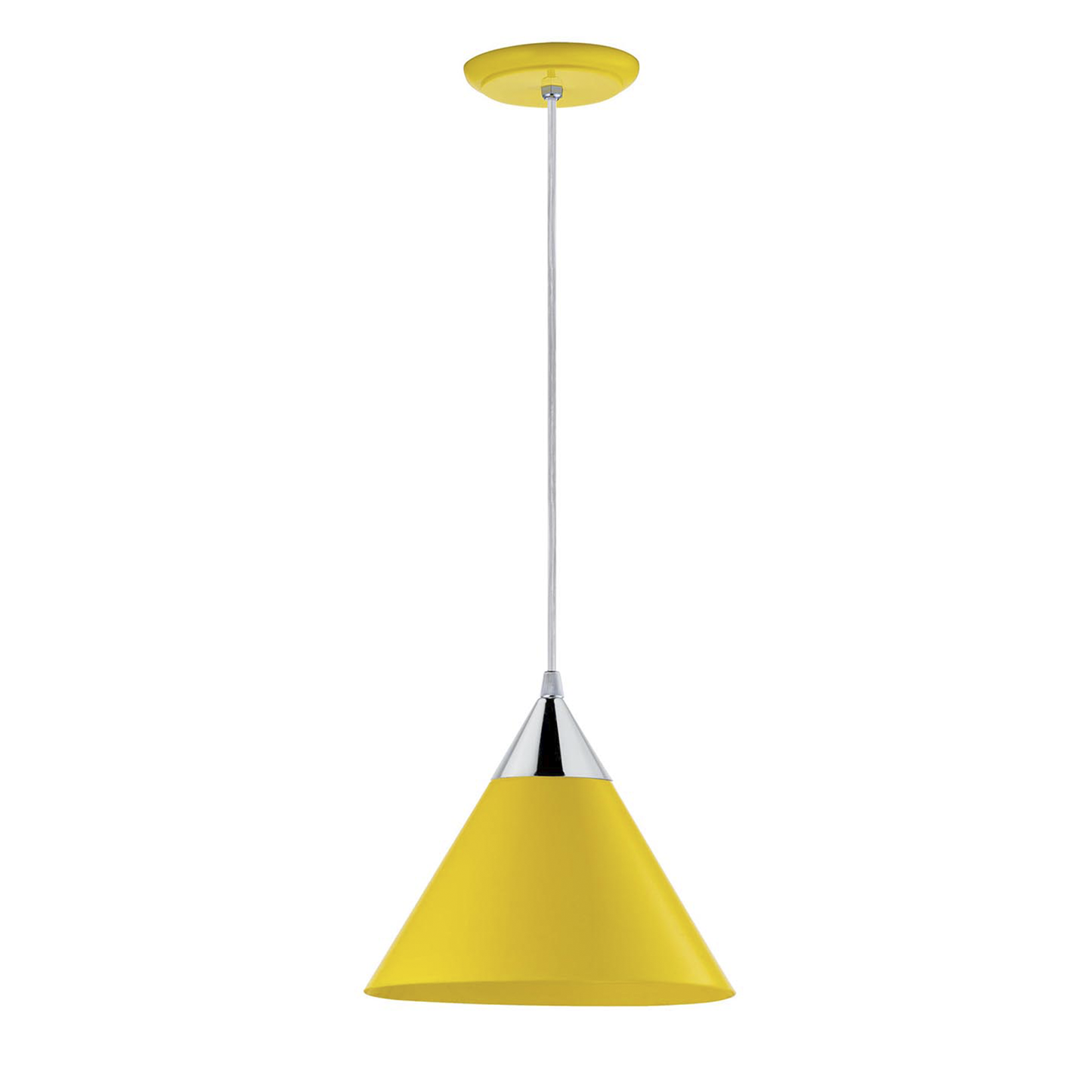 PENDENTE 8310 AMARELO-CROMADO 1 LAMP – CLICK INJET